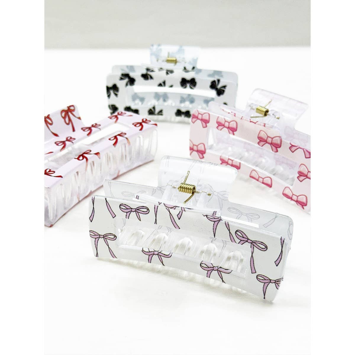 Bow Theme Claw Clips