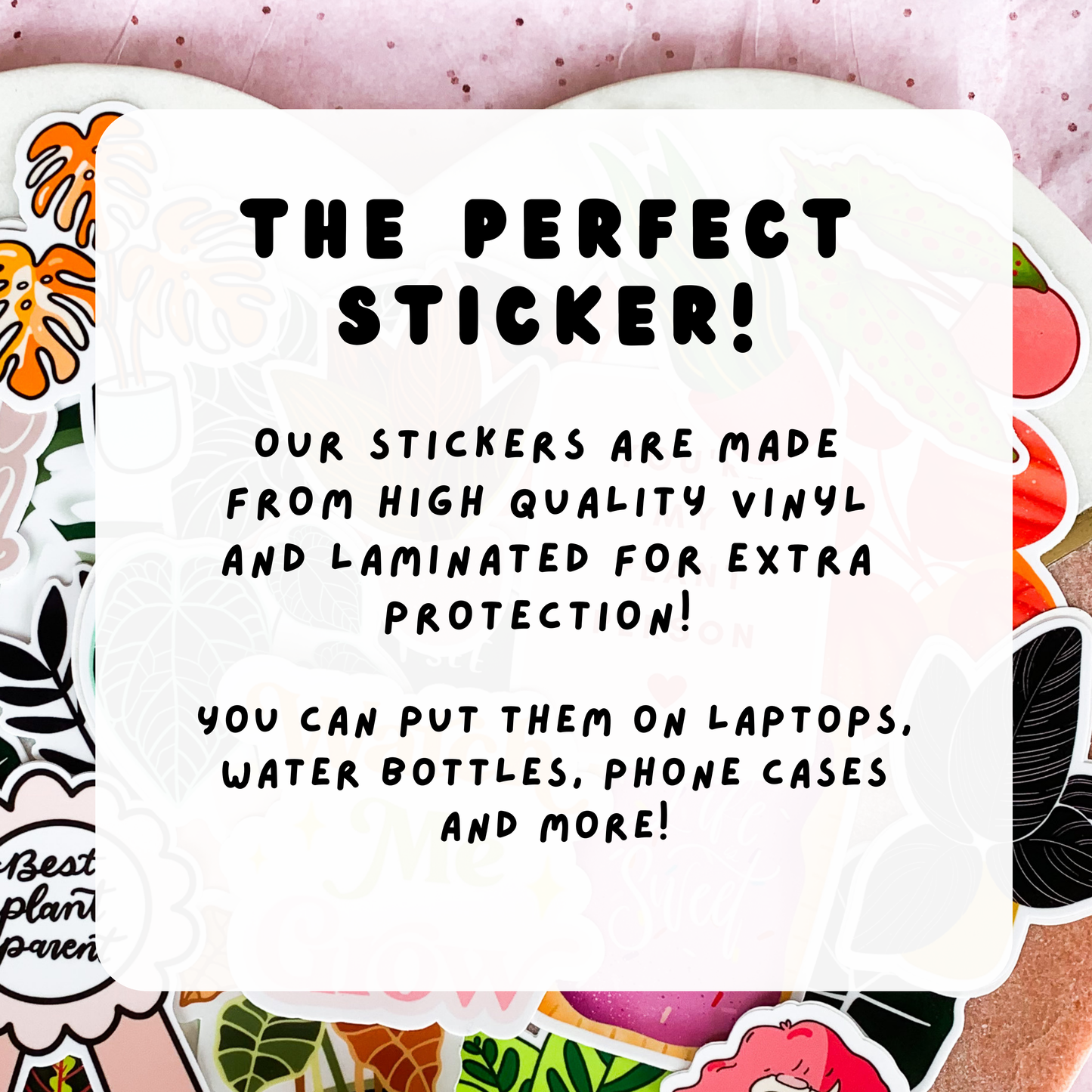 Growth Never Stops Sticker