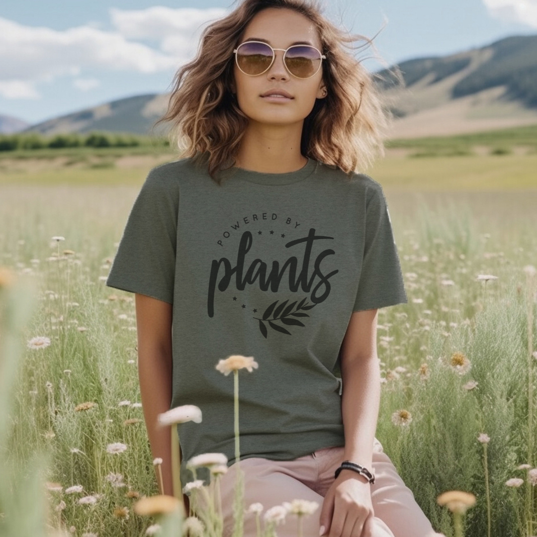 Powered By Plants Shirt | Shirt That Protects the Planet