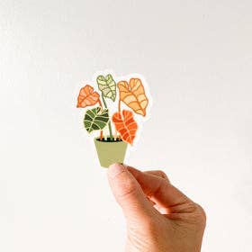 Alocasia Plant Sticker