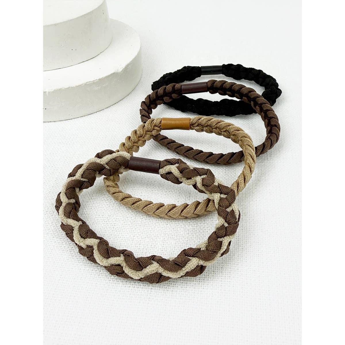 Boho Style Elastic Ponytail Hair Ties