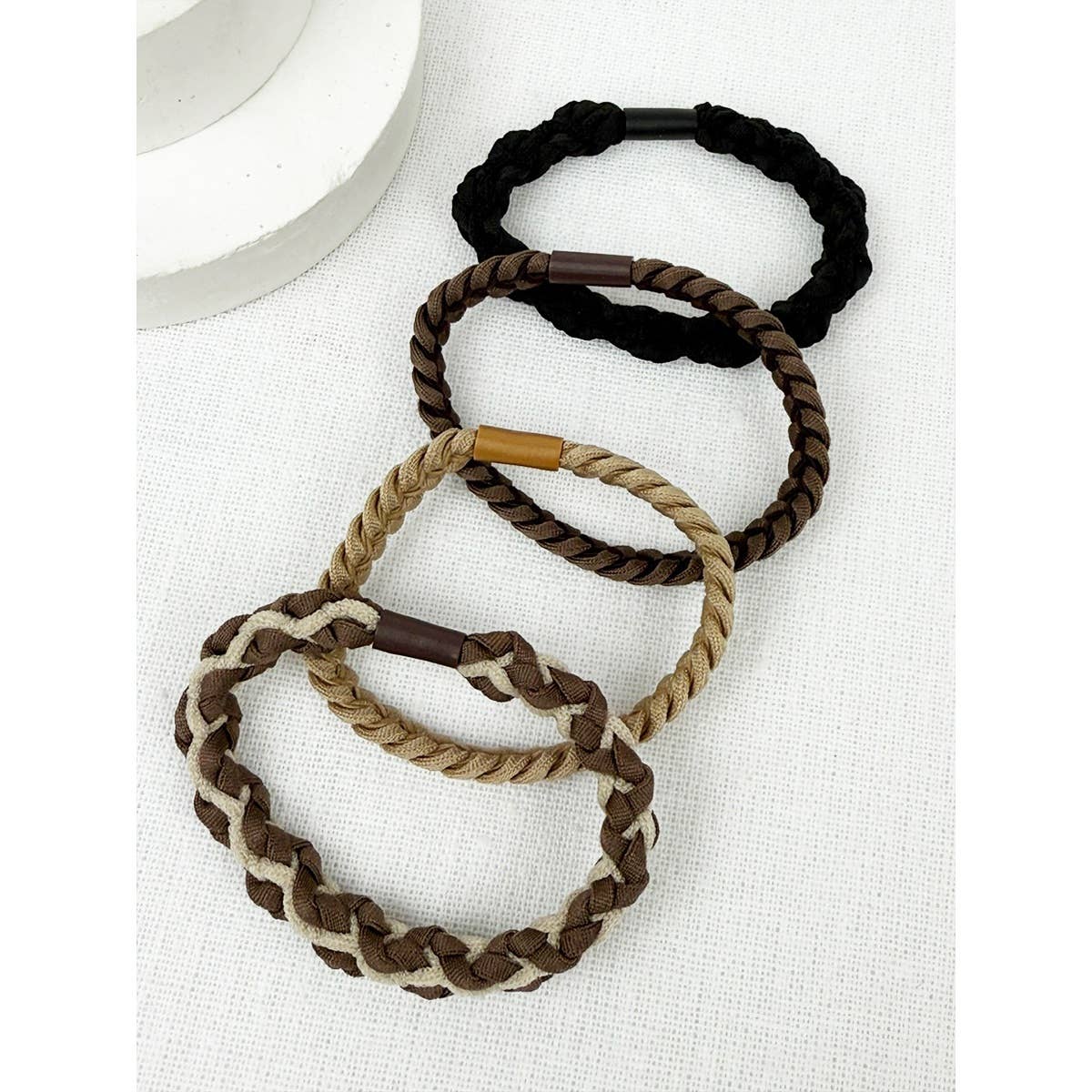 Boho Style Elastic Ponytail Hair Ties