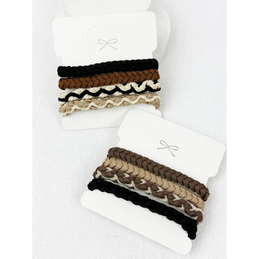 Boho Style Elastic Ponytail Hair Ties