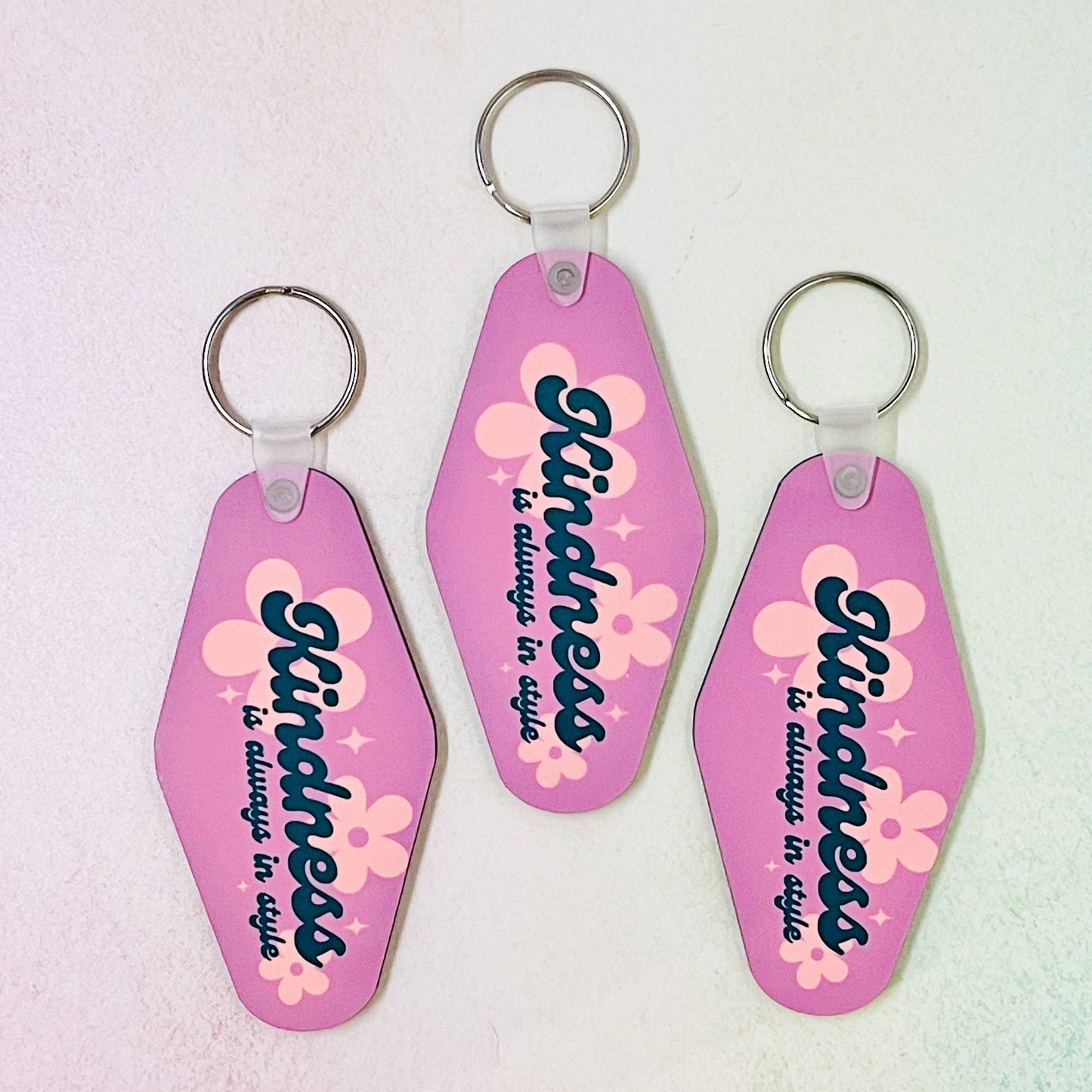 Motel Style Keychain, Kindness Is Always In Style