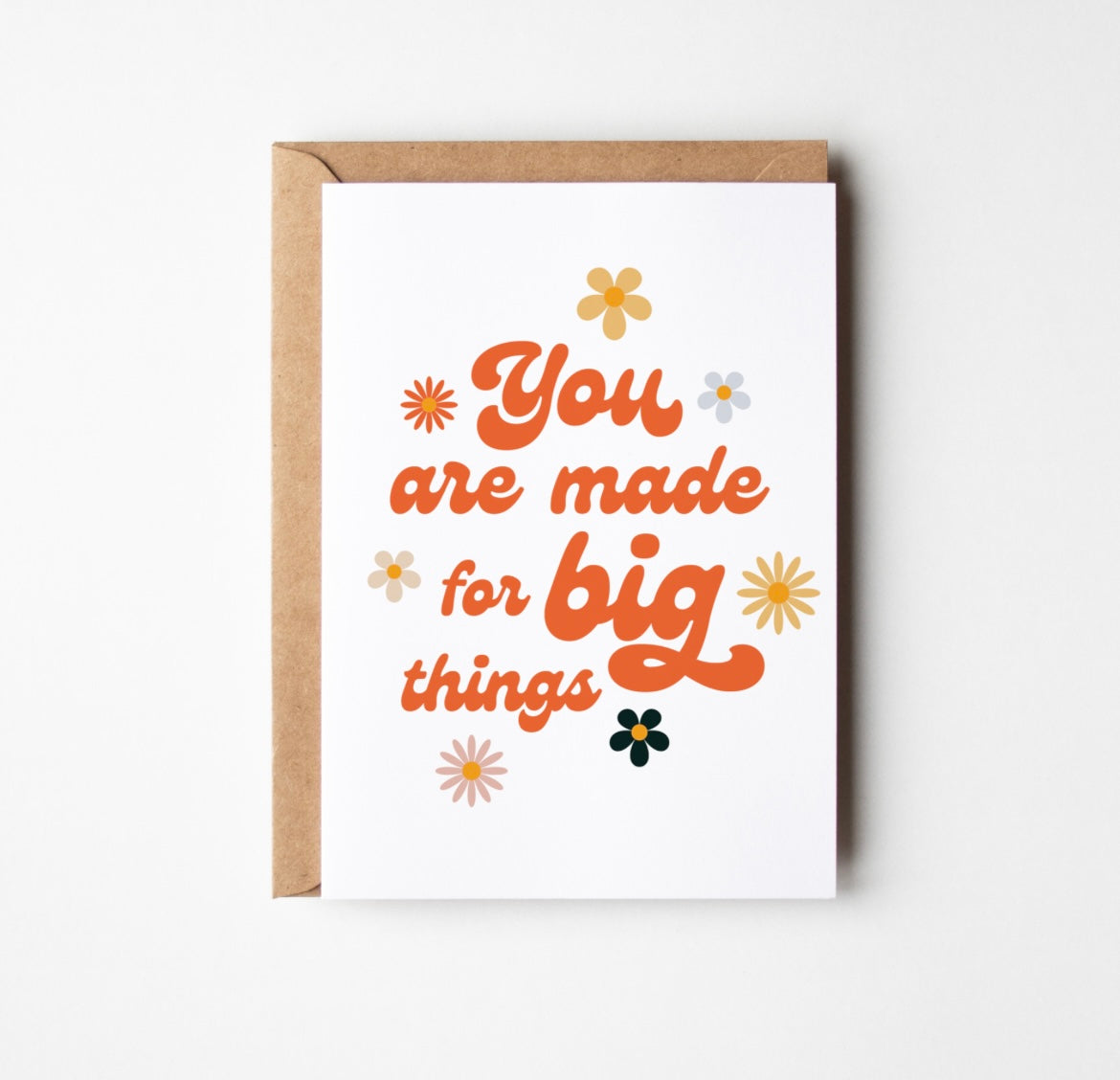 Made for Big Things Card