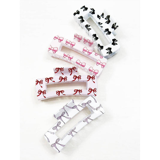Bow Theme Claw Clips