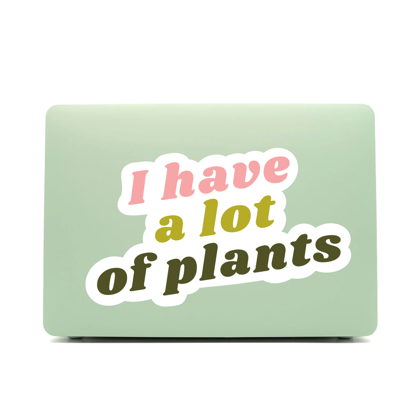 I Have a Lot of Plants Jumbo Bumper Sticker
