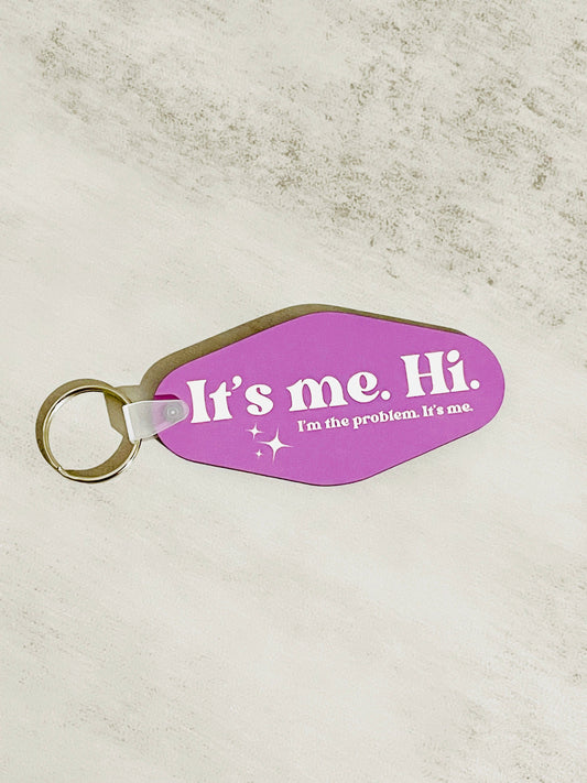 Motel Style Keychain, Taylor Inspired It's Me Design
